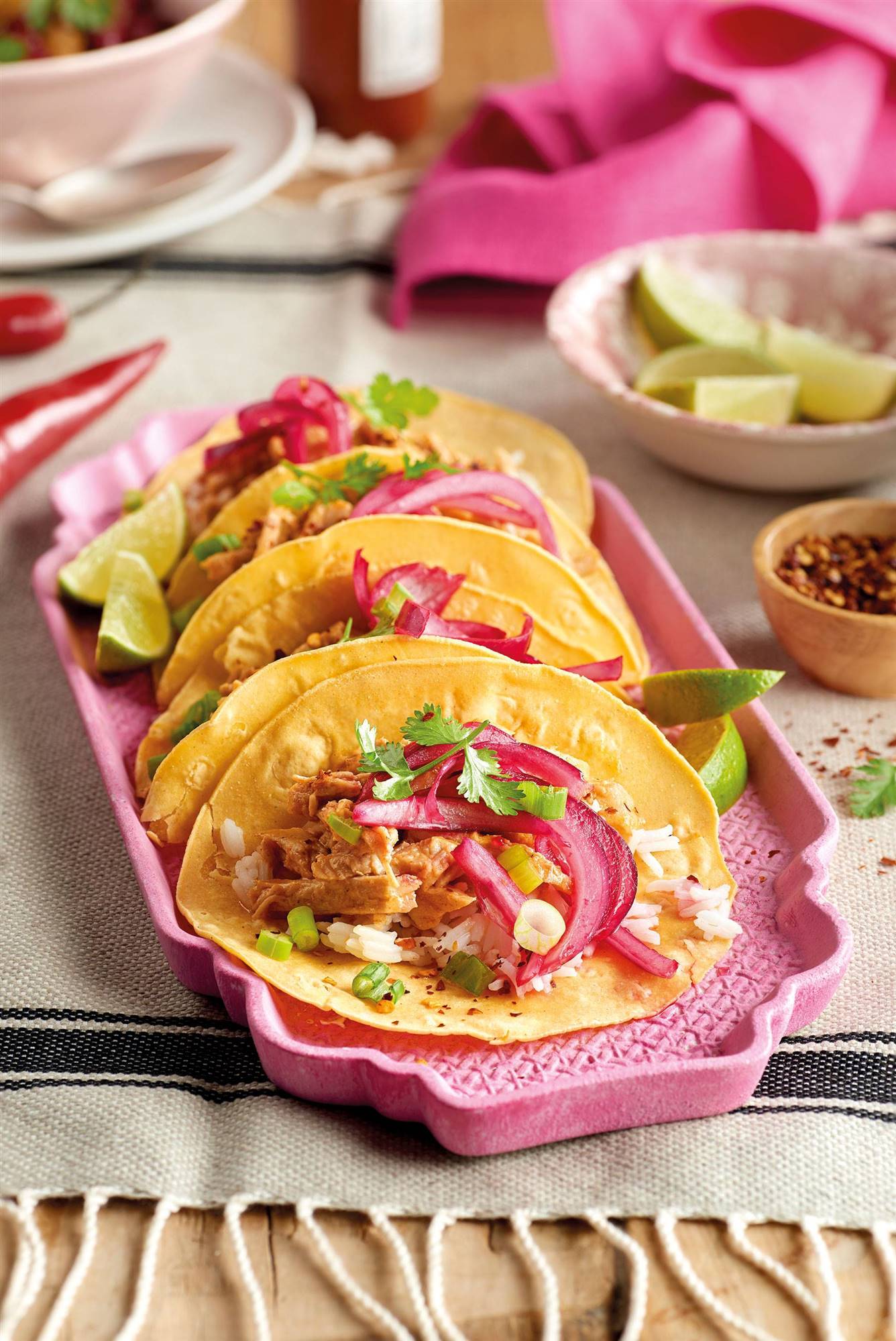 Receta de tacos Cochinita pibil.