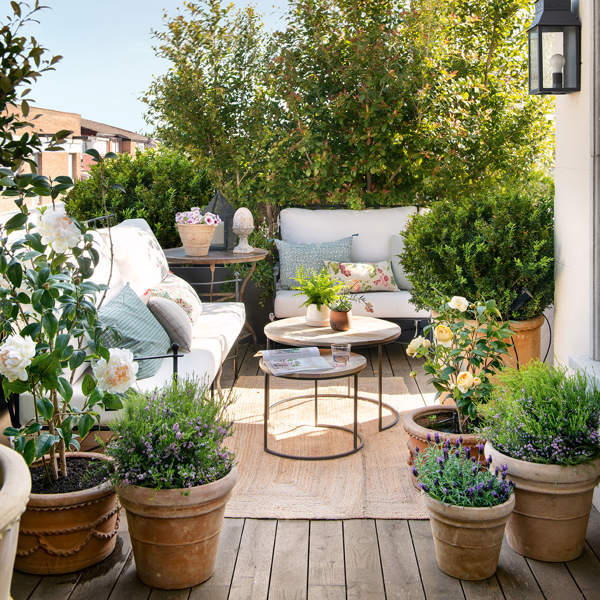 12 fotos e ideas de terrazas y balcones con mucho encanto de la revista El Mueble